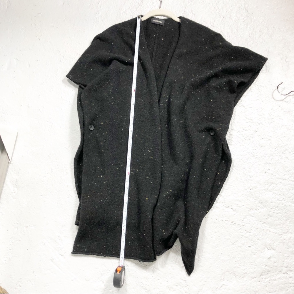 Eskandar Shawl Cashmere Cape - Picture 4 of 8